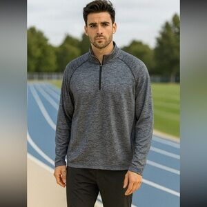 NWOT Dunning Golf Men’s Quarter Zip Pullover, Size Medium, Extra Layer Outdoor